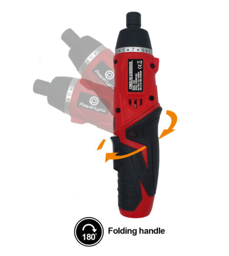 Electric 3.6V Lithium Ion Cordless USB Rechargeable Screwdriver Drill Torch Set - Picture 3 of 7