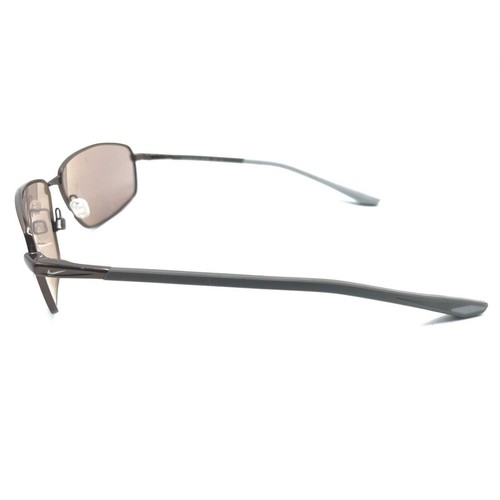 Nike NEW Pivot Six EV1092 220 Brown Gray Wrap Sunglasses Brown Lens Men Women - Picture 7 of 12