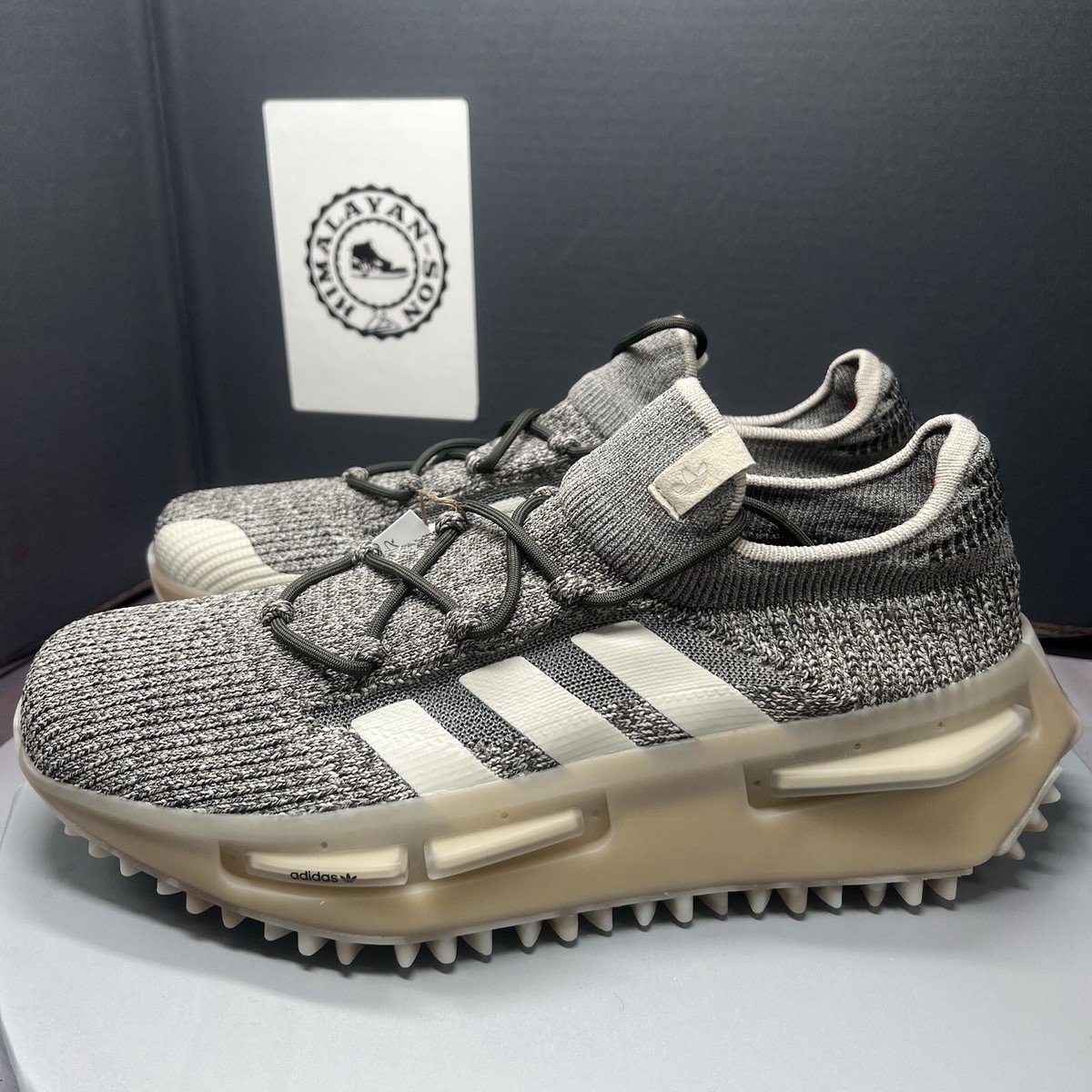 シータモルトDREAM ハイレート Adidas NMD S1 Beige Shadow Olive Scarlet Sneakers IE2074 Men Size