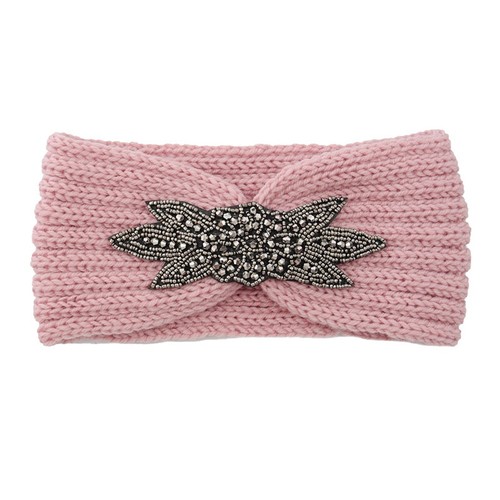 Women Winter Ear Warmer Headwrap Fashion Crochet Headband Knit Flower Hairband * - Bild 38 von 47