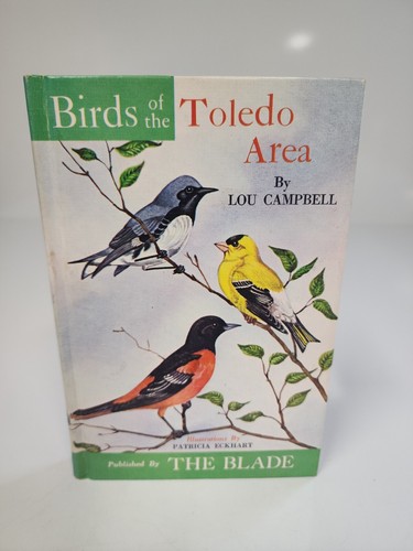 1968 VÖGEL DES TOLEDO Ohio GEBIET von Lou Campbell - Toledo Blade Zeitung 