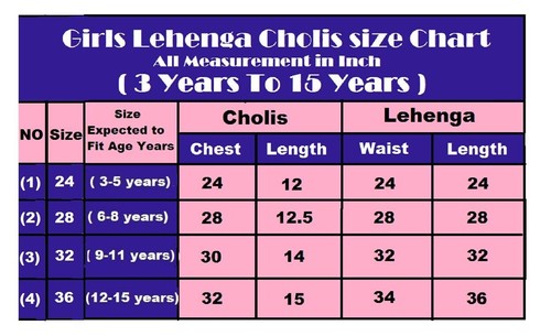 Readymade Kids Girls Lehenga Choli Party Eid Indian Girls Ethnic Stitch Lehengas - Picture 2 of 6