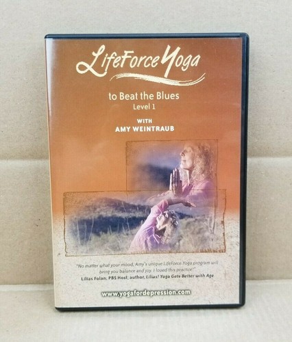 Lifeforce Yoga To Beat The Blues: Level 1 With Amy Weintraub (DVD, 2007) - Afbeelding 1 van 4