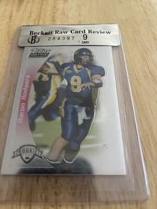 2005 Topps Draft Picks Chrome Aaron Rodgers #152 BGS 9 Raw MINT Rookie RC Packer