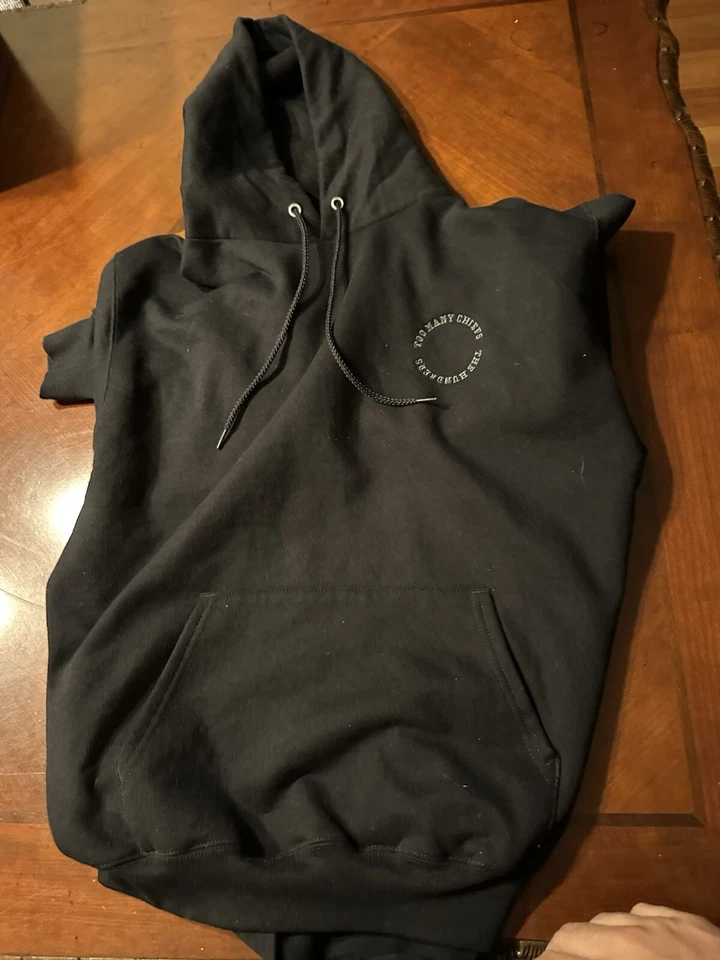 Moletom The Hundreds masculino L bordado soletrar cinza "muitos chefes" patch - Imagem 3 de 4