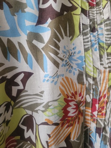 Ladies Floral Top / Mini Dress Size S/M - Picture 3 of 4