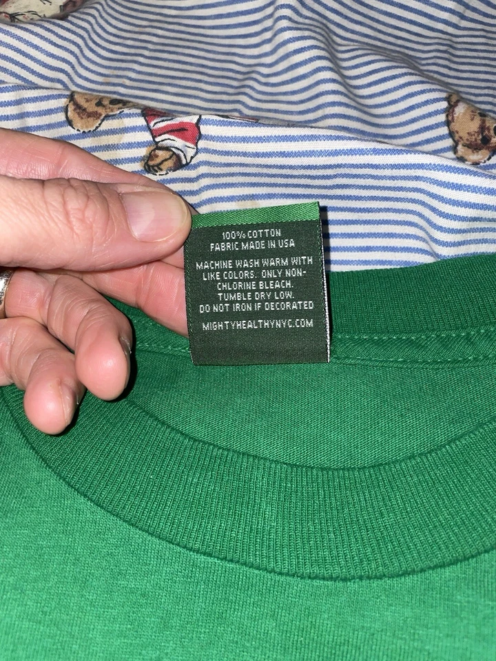 Camiseta vintage Mighty Healthy para hombre XXL 2XL Biggie Dumb Rappers Notorious 1994 Foto 4 de 4