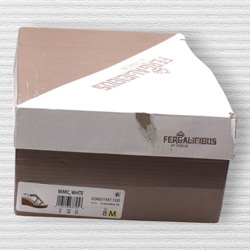 Fergie Women's Mimic Wedge Sandals (White) - Size 8 M - Bild 8 von 8