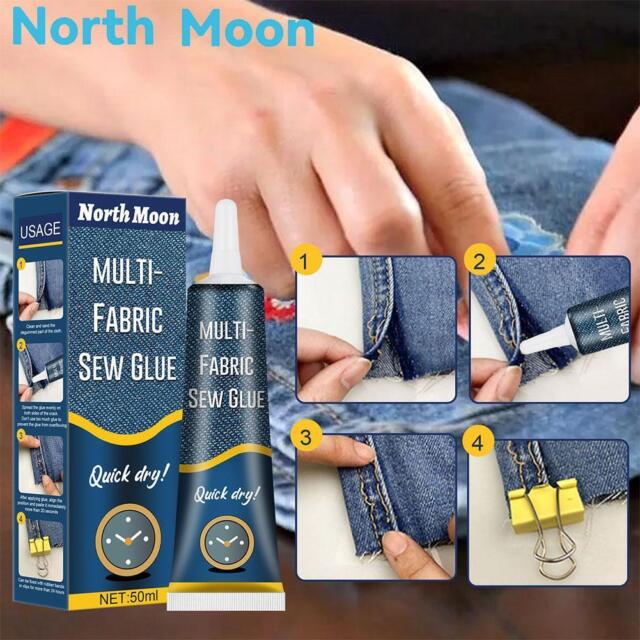 FABRIC GLUE EXTRA STRONG TEXTILE HEMMING ADHESIVE BONDS CLOTH new. F9✨ Z6P8 FABRIC GLUE EXTRA STRONG TEXTILE HEMMING ADHESIVE BONDS CLOTH new. F9✨ Z6P8