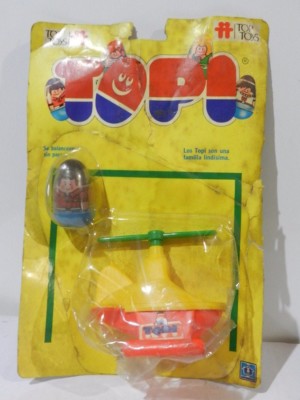 VINTAGE WEEBLE WOBBLE HELICOPTER (INCLUDES 1 DOLLS) SEALED 1977 RARE TOP TOYS
