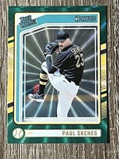 2024 Panini Donruss Paul Skenes Green Laser