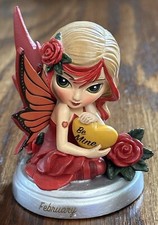 Jasmine Becket Griffith Fairy Figurine - February -Year of Enchantment Calander