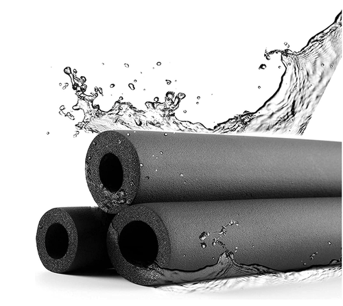 HVAC Copper Pipe Insulation 1/2" ID x 1/2" Wall Thickness x 6 Feet Long - Picture 3 of 4