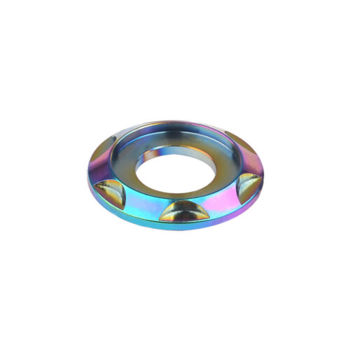 Titanium ti espaciador m5 m6 m8 m10 junta moto lavadoras decorativas - Imagen 12 de 14