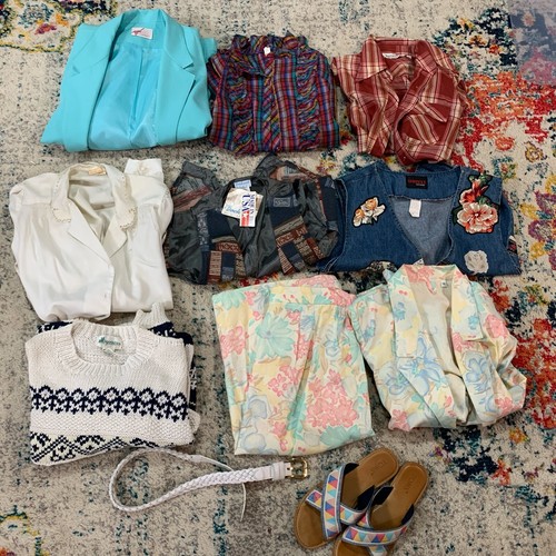 Vintage 80s 90s Wholesale Reseller Women's Clothing Lot Of 11