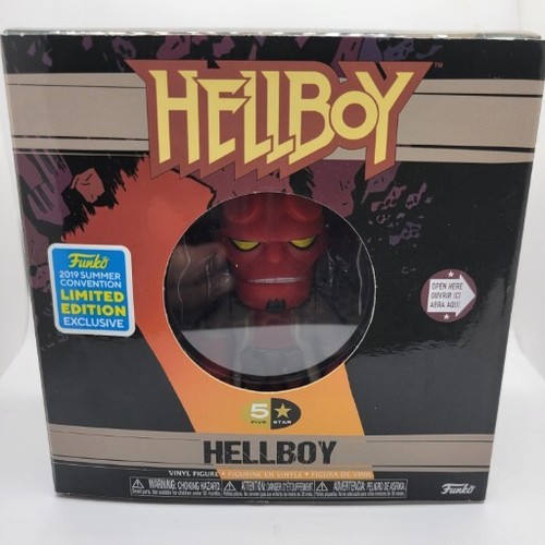 Hellboy Funko 5 Star Vinyl Figure 2019 Summer Convention Exclusive New - Picture 3 of 7