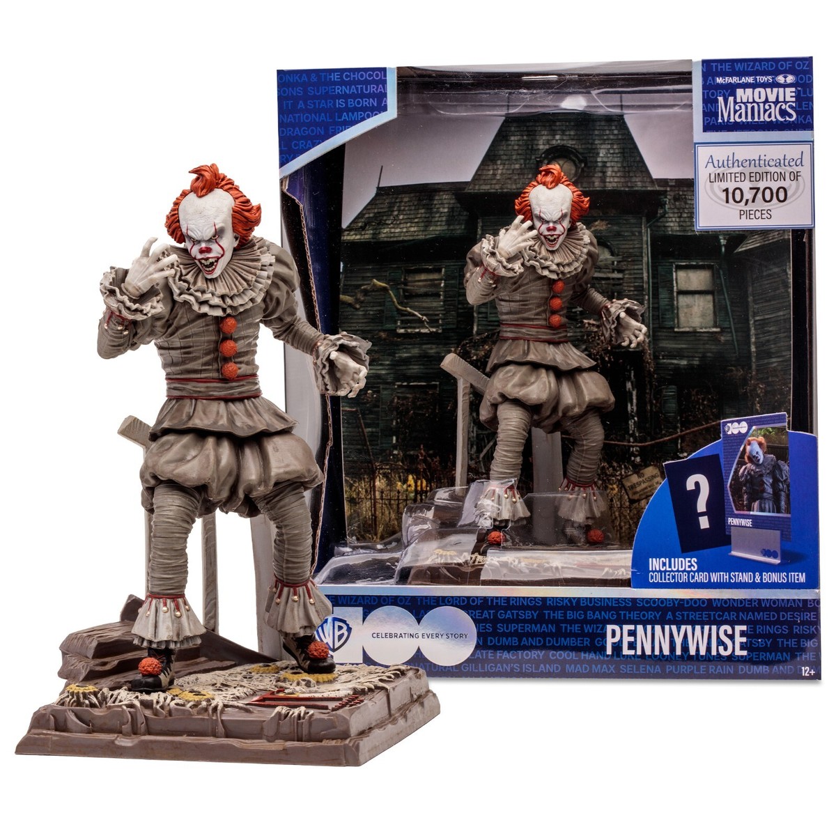 Movie Maniacs WB100 IT: Chapter Two Pennywise Figure