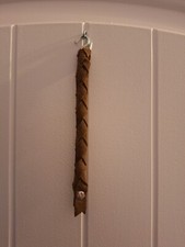 Air horn pull Peterbilt & K.W. ,geniune leather, 6 inches / Brown  Leather