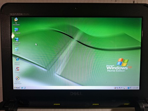 DELL INSPIRON MINI LAPTOP PC INTEL 1GM RAM 160GB HDD WINDOWS XP PARTS ONLY - Picture 3 of 11
