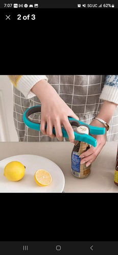 Multifunctional 4-in-1 Jar Opener Jar Gripper Lid Opener Can Opener Bottle NEW - Picture 5 of 5