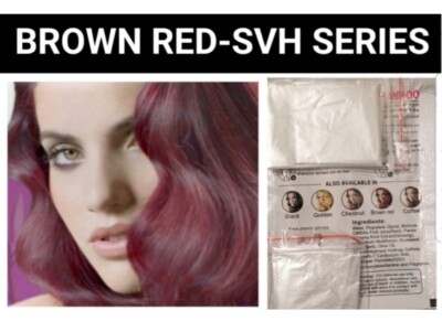 10 PCS Coffee Brown Herbal Hair Dye Shampoo Gray Hair Coverage Natural Color