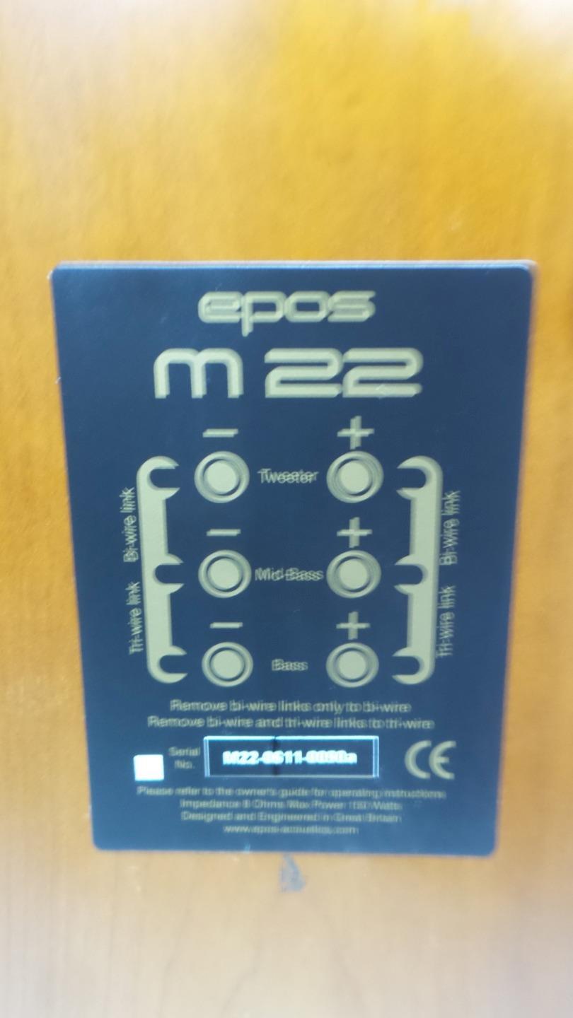 EPOS M22 loudspeakers, eBay