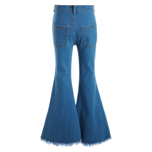 Niños Niñas Pantalones Escuela Pantalones de Sudadera Fiesta Jeans Moda Pantalones Disfraz Clásico - Imagen 9 de 46