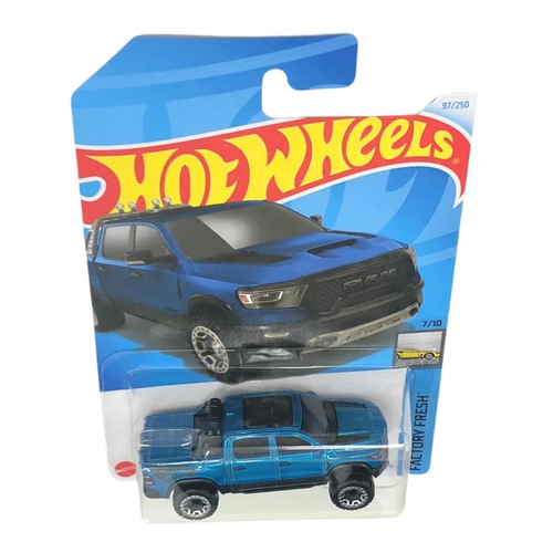 Hot Wheels '23 Ram 1500 Hydro Blue Color HW FRESH Serie 2024 - Imagen 8 de 11