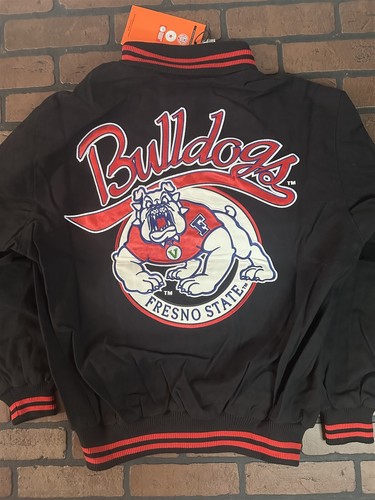 Chaqueta con tocado Big Boy FRESNO STATE UNIVERSITY ~ Nunca usada ~ M XL 2XL - Imagen 2 de 9