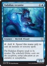 VODALIAN ARCANIST X 4 N/M DOMINARIA MAGIC THE GATHERING