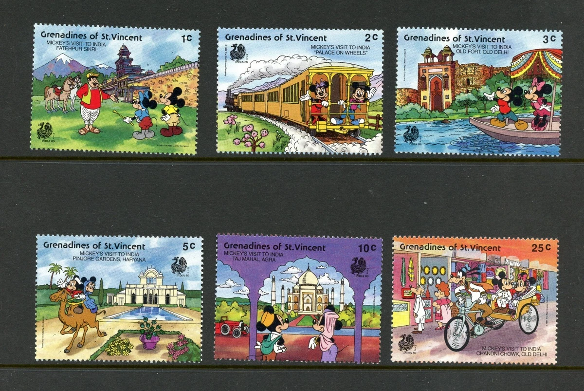 ディズニースタンプギャラリー セントビンセント・グレナディ―ン発行 レア Disney St Vincentian Stamps for sale | eBay