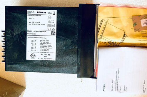 SIEMENS 7SJ4501-0EA00-0AA1/BB SIPROTEC OVERCURRENT PROTECTION RELAY NEW - Picture 9 of 11