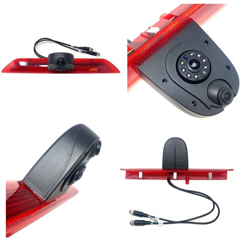 Brake Light Dual Rear View Reverse Camera Fits Ford Transit 2014 + 4.3" Monitor - Picture 18 of 18