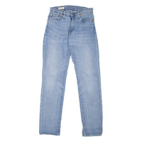 LEVI'S 511 Jeans Womens Blue Skinny Straight W28 L32