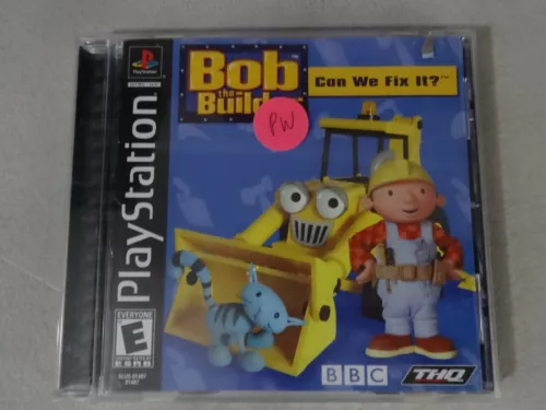 Bob The Builder Sony Playstation One PS1 PSX Game Complete Free Ship