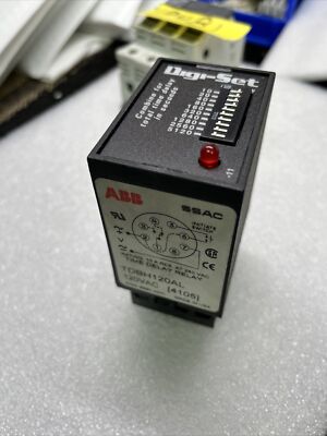 SSAC TDBH120AL Time Delay Relay Plug In 8 PIN Digi Set 120VAC Rating 10A 240VAC