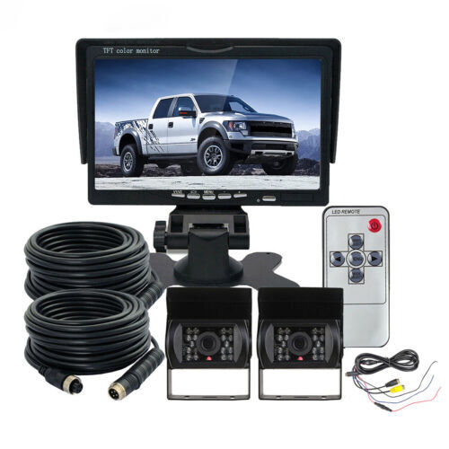 Split Screen Car Camera Monitor - 7