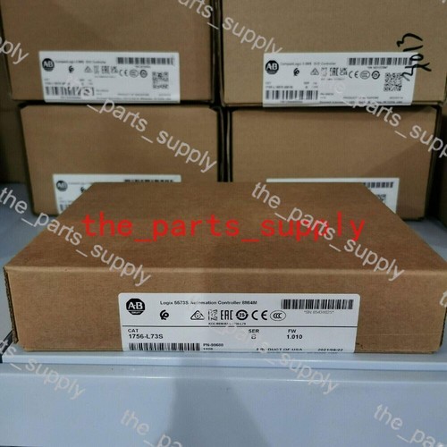 New Factory Sealed AB 1756-L73S Ser B GuardLogix Controller 8MB/4MB 1756L73S 1PC - Picture 2 of 3