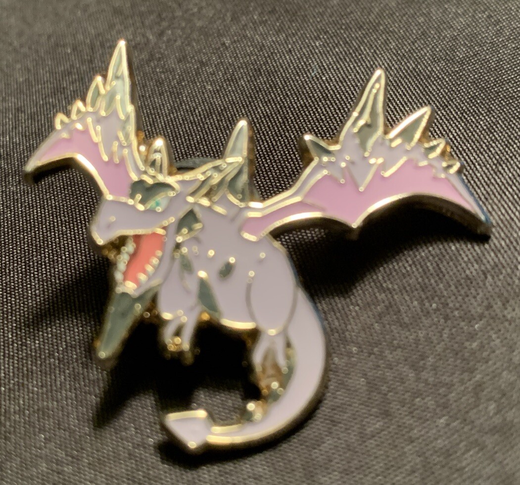 Pokemon Mega Aerodactyl Pin Mythical Collection 2016 Collector's Enamel Pin