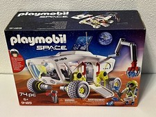 NEW in Box Playmobil Space Mars Research Vehicle Goodman Figure Lights Sounds