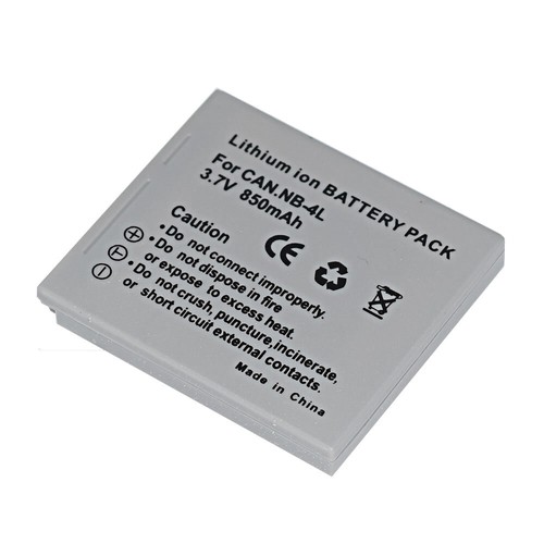 NB-4L Battery +LED Charger For Canon IXUS 110 120 i i7 zoom WIRELESS CB-2LV 2LVE - Picture 4 of 11
