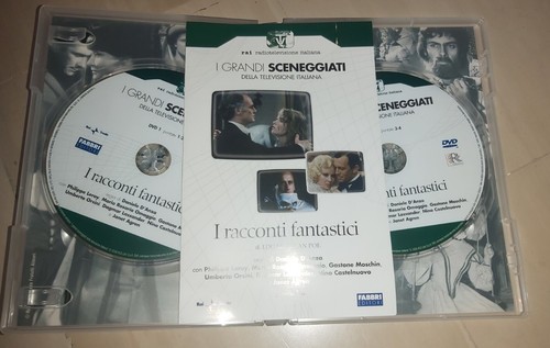 I RACCONTI FANTASTICI 2 DVD 4 EPISODI I GRANDI SCENEGGIATI RAI - Foto 3 di 3