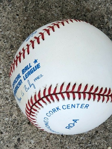 WHITEY FORD #16 SIGNED OFFICIAL AMERICAN LEAGUE RAWLINGS BASEBALL YANKEE HOF JSA - Picture 5 of 7