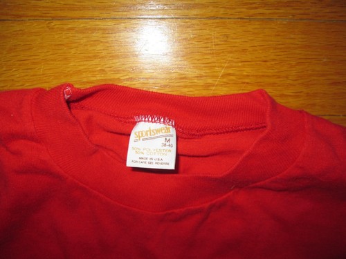 1985 Vtg HILLY HUNDRED 80s Long sleeve Bike Race Indiana Double Side T Shirt bmx - Picture 4 of 4