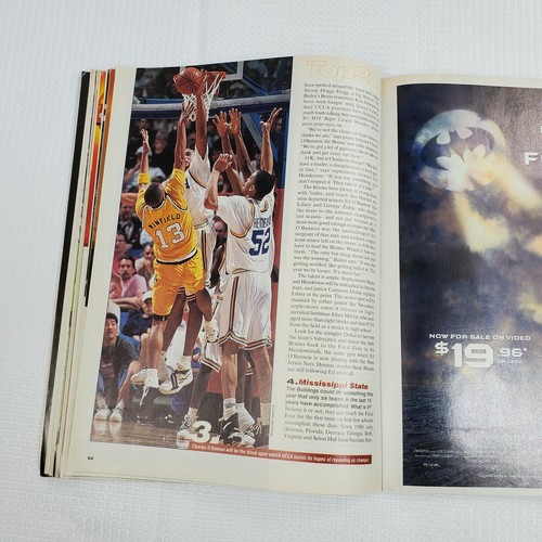 NCAA Sports Illustrated College Basketball Jacque Vaughn Kansas Nov 27, 1995 - Picture 8 of 11