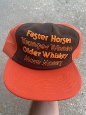 Vintage Seed Advertising Slogan snapback Trucker patch mesh Hat Cap USA K BRAND