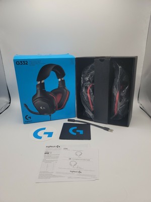 Logitech G332 Stereo Wired Gaming Headset for PC, PS4, Xbox One, Nintendo  Switch 97855144621 | eBay