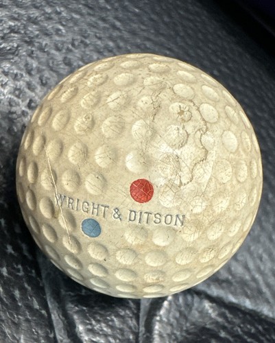 WRIGHT & DITSON EAGLE: VINTAGE COLLECTIBLE LOGO GOLF BALL - Picture 1 of 6