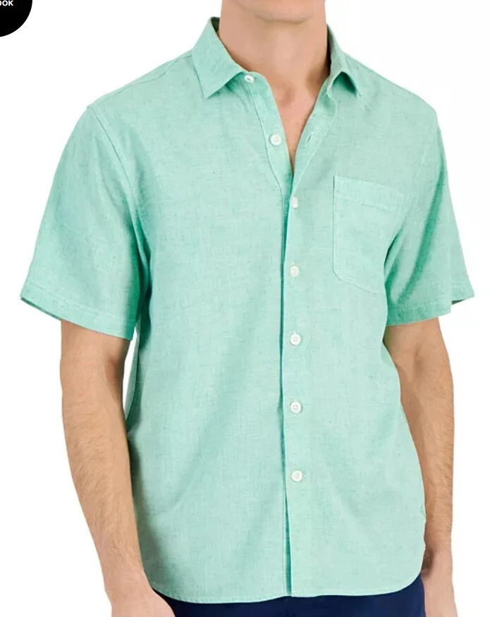 Tommy Bahama SAND DESERT Linen Blend CAMP SHIRT 3 COLORS $118 L, XL, XXL