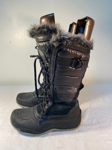 The North Face Shellista Schnürstiefel Damen schwarz Primaloft isoliert – US 8 - Bild 2 von 6
